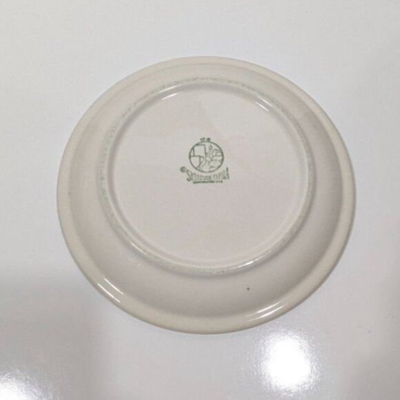 Syracuse China Roxbury Red Floral Dinner Plate Vintage Porcelain USA - Picture 8 of 9